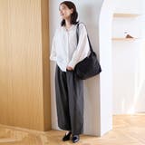 TRストライプタックワイドパンツ | coen【women】 | 詳細画像7 