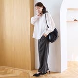 TRストライプタックワイドパンツ | coen【women】 | 詳細画像8 