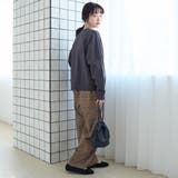 【定番】イージービューティーチェックワイドパンツ（WEB限定サイズあり） | coen【women】 | 詳細画像13 