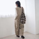 ウールライク裏起毛イージーカーブパンツ | coen【women】 | 詳細画像17 