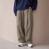 ウールライク裏起毛イージーカーブパンツ | coen【women】 | 詳細画像18 