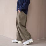 ウールライク裏起毛イージーカーブパンツ | coen【women】 | 詳細画像19 