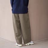 ウールライク裏起毛イージーカーブパンツ | coen【women】 | 詳細画像20 