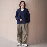 ウールライク裏起毛イージーカーブパンツ | coen【women】 | 詳細画像21 