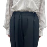 ウールライク裏起毛イージーカーブパンツ | coen【women】 | 詳細画像27 