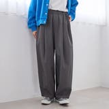 ウールライク裏起毛イージーカーブパンツ | coen【women】 | 詳細画像7 