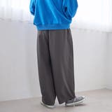 ウールライク裏起毛イージーカーブパンツ | coen【women】 | 詳細画像9 