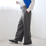 【REVERSE WARM】あったかスウェット ワイドカーブパンツ | coen【women】 | 詳細画像14