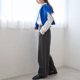 【REVERSE WARM】あったかスウェット ワイドカーブパンツ | coen【women】 | 詳細画像18