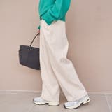 【REVERSE WARM】あったかスウェット ワイドカーブパンツ | coen【women】 | 詳細画像20