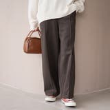 【REVERSE WARM】あったかスウェット ワイドカーブパンツ | coen【women】 | 詳細画像24