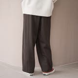 【REVERSE WARM】あったかスウェット ワイドカーブパンツ | coen【women】 | 詳細画像26