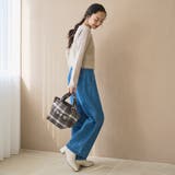 裏起毛ワイドデニムパンツ【インフルエンサー紹介アイテム】 | coen【women】 | 詳細画像17 