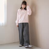 裏起毛ワイドデニムパンツ【インフルエンサー紹介アイテム】 | coen【women】 | 詳細画像2 