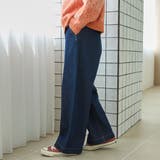 裏起毛ワイドデニムパンツ【インフルエンサー紹介アイテム】 | coen【women】 | 詳細画像21 