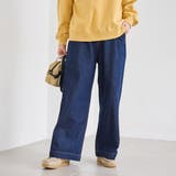 裏起毛ワイドデニムパンツ【インフルエンサー紹介アイテム】 | coen【women】 | 詳細画像28 