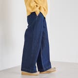 裏起毛ワイドデニムパンツ【インフルエンサー紹介アイテム】 | coen【women】 | 詳細画像29 