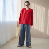 裏起毛ワイドデニムパンツ【インフルエンサー紹介アイテム】 | coen【women】 | 詳細画像6 