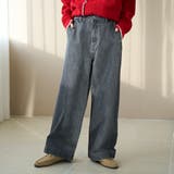 裏起毛ワイドデニムパンツ【インフルエンサー紹介アイテム】 | coen【women】 | 詳細画像9 