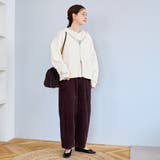 バイオウォッシュコーデュロイワイドパンツ | coen【women】 | 詳細画像13 