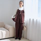 3Dフラワー刺繍 コーデュロイイージーワイドパンツ | coen【women】 | 詳細画像18