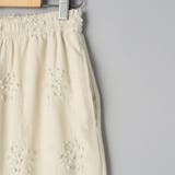 3Dフラワー刺繍 コーデュロイイージーワイドパンツ | coen【women】 | 詳細画像24