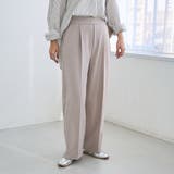 【定番/新サイズ登場】イージービューティーワイドパンツ（WEB限定サイズあり） | coen【women】 | 詳細画像12 