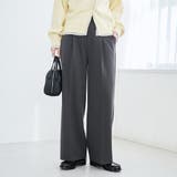 【定番/新サイズ登場】イージービューティーワイドパンツ（WEB限定サイズあり） | coen【women】 | 詳細画像15 