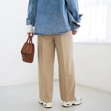 【定番/新サイズ登場】イージービューティーワイドパンツ（WEB限定サイズあり） | coen【women】 | 詳細画像22 