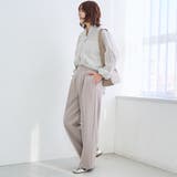 【定番/新サイズ登場】イージービューティーワイドパンツ（WEB限定サイズあり） | coen【women】 | 詳細画像8 