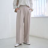 LT.GRAY | 【定番/新サイズ登場】イージービューティーワイドパンツ（WEB限定サイズあり） | coen【women】