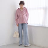 ウエストリボン ワイドストレートデニムパンツ | coen【women】 | 詳細画像10 