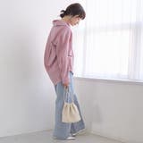 ウエストリボン ワイドストレートデニムパンツ | coen【women】 | 詳細画像11 