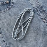 ウエストリボン ワイドストレートデニムパンツ | coen【women】 | 詳細画像41 