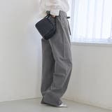 ウエストリボン ワイドストレートデニムパンツ | coen【women】 | 詳細画像8 