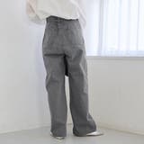 ウエストリボン ワイドストレートデニムパンツ | coen【women】 | 詳細画像9 