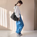 花柄刺繍 ワイドストレートデニムパンツ | coen【women】 | 詳細画像9 