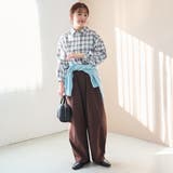 ポリツイルコクーンパンツ | coen【women】 | 詳細画像20 
