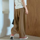【再入荷/新色登場】ポリツイルコクーンパンツ（インフルエンサー紹介アイテム） | coen【women】 | 詳細画像25 