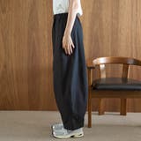 【再入荷/新色登場】ポリツイルコクーンパンツ（インフルエンサー紹介アイテム） | coen【women】 | 詳細画像30 