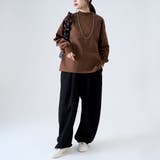 ダンボールイージーワイド カーブスウェットパンツ | coen【women】 | 詳細画像2 