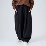 ダンボールイージーワイド カーブスウェットパンツ | coen【women】 | 詳細画像4 