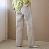 【スプリングカラー】ストレートカラーデニムパンツ | coen【women】 | 詳細画像6 