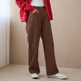 MD.BROWN | 【スプリングカラー】ストレートカラーデニムパンツ | coen【women】