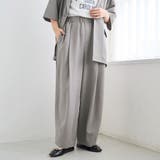リネンタッチイージーカーブパンツ | coen【women】 | 詳細画像11 