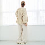 リネンタッチイージーカーブパンツ | coen【women】 | 詳細画像16 