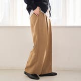リネンタッチツータックワイドパンツ | coen【women】 | 詳細画像20 