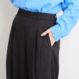 リネンタッチツータックワイドパンツ | coen【women】 | 詳細画像29 