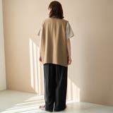 リネンタッチツータックワイドパンツ | coen【women】 | 詳細画像4 