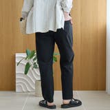 【定番/接触冷感】イージービューティーテーパードパンツ（WEB限定サイズあり） | coen【women】 | 詳細画像12 